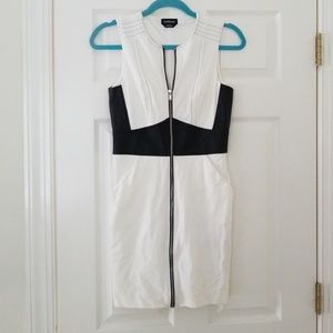 Bebe zipper mini dress Sz. small